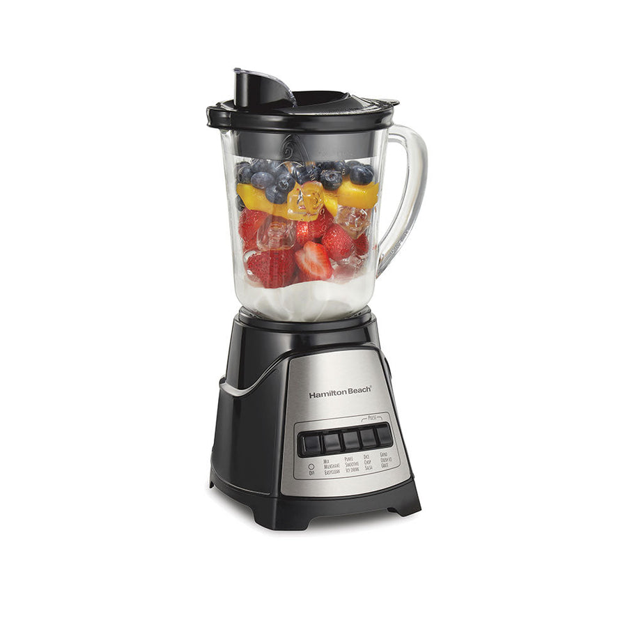 Power Elite™ Blender with 40 oz. Glass Jar, Black H2
