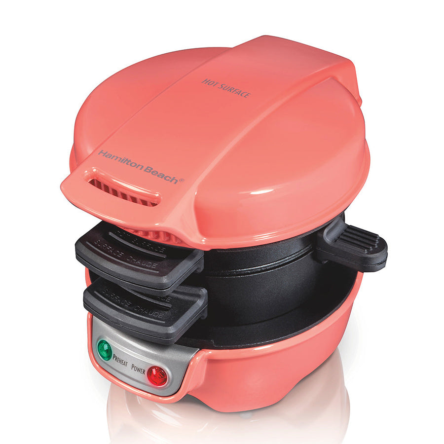 Breakfast Sandwich Maker, Coral O5
