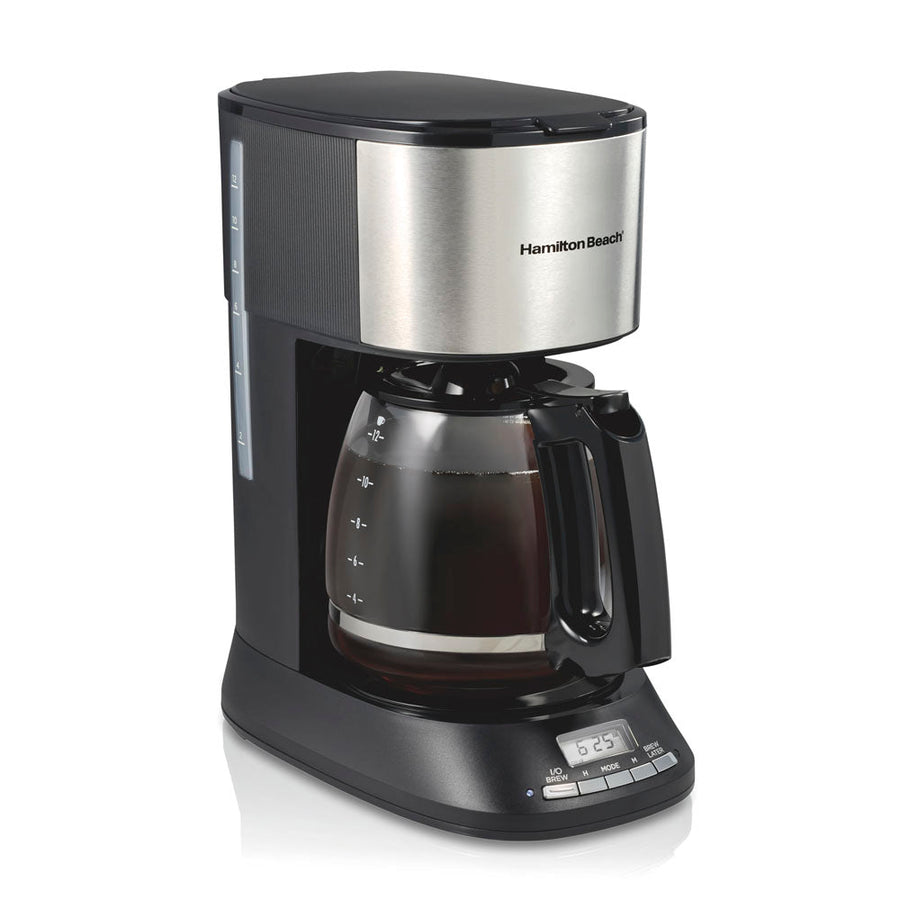 12 Cup Programmable Coffee Maker, Matte Black F5