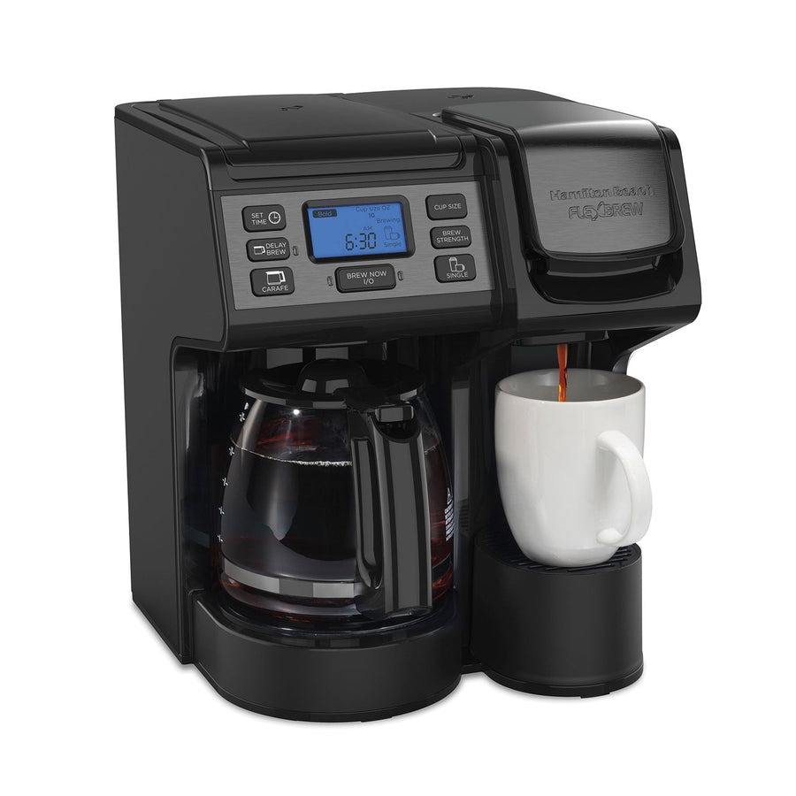 FlexBrew® Trio Coffee Maker, Black Stainless U9