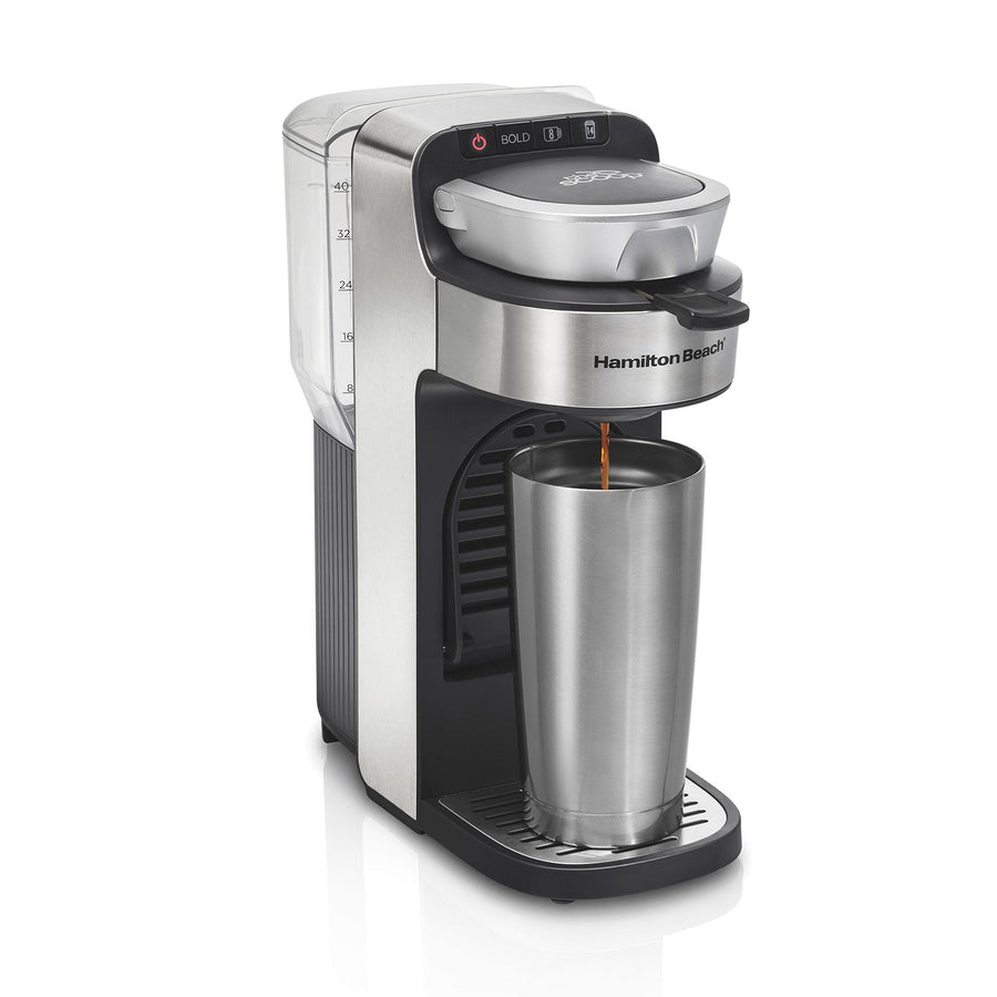 The Scoop® Single-Serve Coffee Maker with Removable Reservoir D0